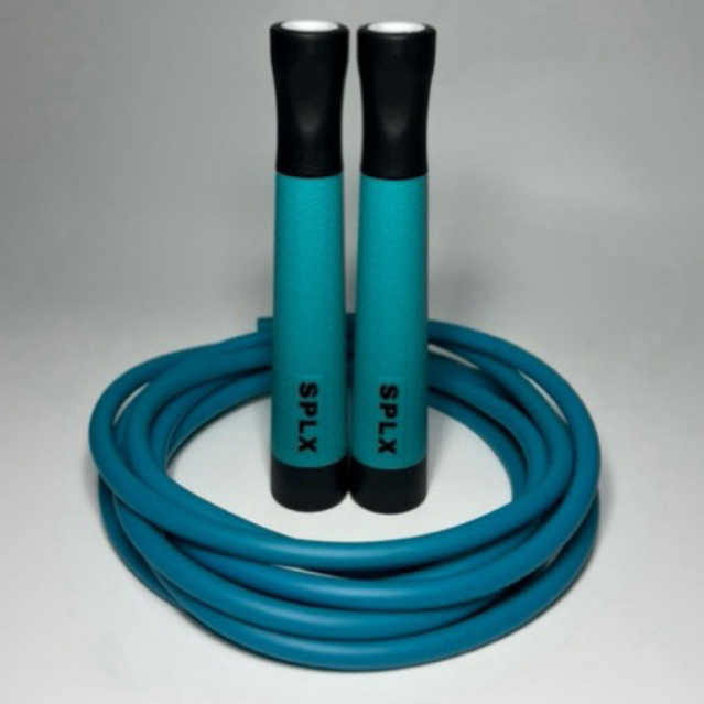 SPLX เชือกนักมวย (Heavy  jump rope) 7.5mm. (Blue Green -color) สำหรับออกกำลังกาย ทนทานและมีคุณภาพสูง