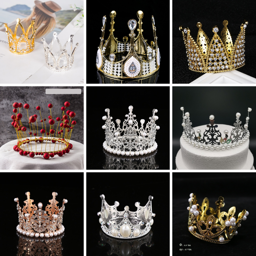 มงกุฎ 👑มงกุฏไข่มุก👑  มงกุฎแต่งเค้ก มงกุฎเจ้าหญิง และไฟประดับตกแต่งเค้ก // 🛒สินค้าพร้อมส่งจากไทย🇹🇭🇹🇭นะคะ🛒