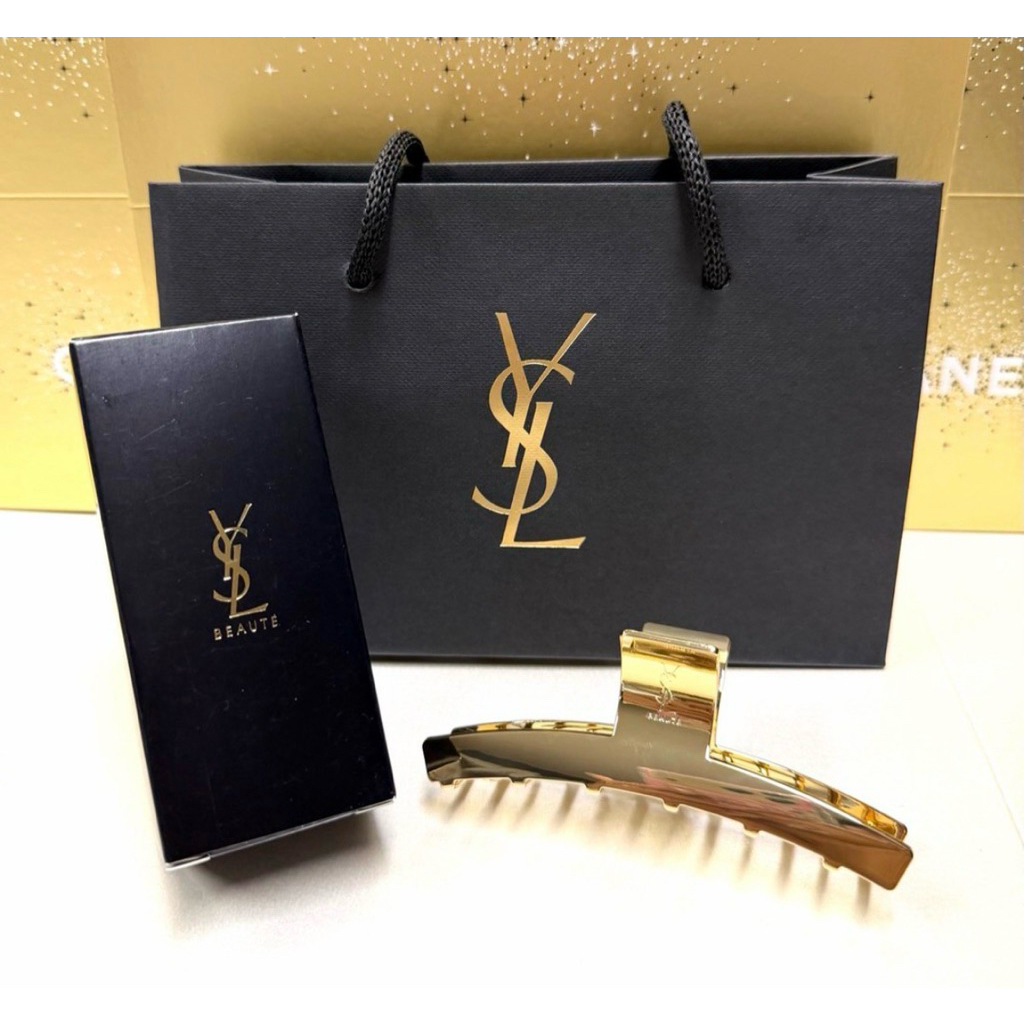 💗พร้อมส่ง💗 YSL Hair Clip ของขวัญสมนาคุณ GWP YSL BEAUTY สคบ.เซี่ยงไฮ้