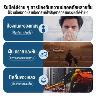 แว่นตา Voel Goggles Anti Wind,Smog กรอบแว่นตา Anti-Blue Light Blocking แว่นตาใหม่