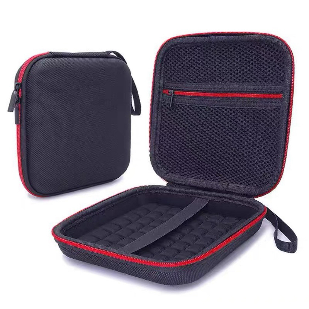 กล่องเคส EVA เคสแบบกล่องสำหรับ Boox E-reader ซิปรอบ สีเทา ใช้เป็นขาตั้งได้ hard case 6 นิ้ว 7 นิ้ว Poke5 Leaf2 Go 7 c