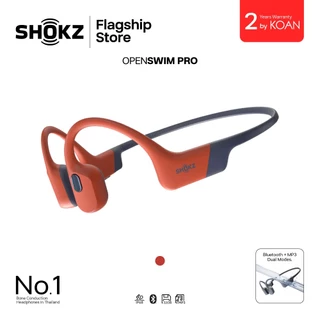 Shokz OPENSWIM PRO หูฟังบูลทูธและ MP3 สามารถใส่ว่ายน้ำได้