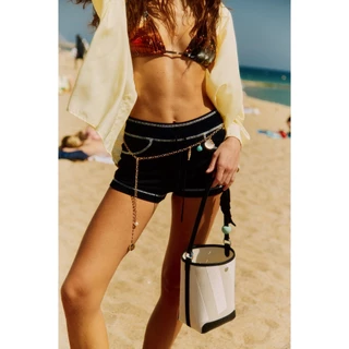 Rally Coastal Guard Knit Shorts - กางเกงขาสั้นผ้าไหมพรม (มีให้เลือก 3 สี)