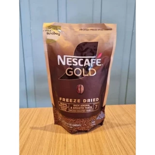 NESCAFE GOLD RICH AROMA & SMOOTH TASTE GOLDEN ROASTED ARABICA 160g. เนสกาแฟโกลด์เบลนด์ กาแฟสำเร็จรูป ถุงเติมขนาดใหญ่