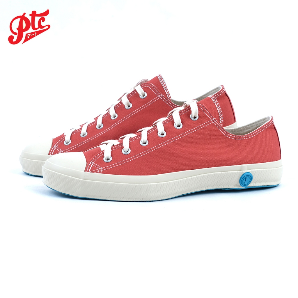 รองเท้าผ้าใบ SHOES LIKE POTTERY SLP01 JP RED / MADE IN KURUME, JAPAN