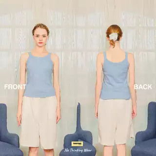 Toogtons ทุกตอนส์ เสื้อสายเดี่ยว ผู้หญิง รุ่น Singlet Signature เสื้อสายเดี่ยวผู้หญิง สายเดี่ยว ทรงสวยใส่สบายมาก