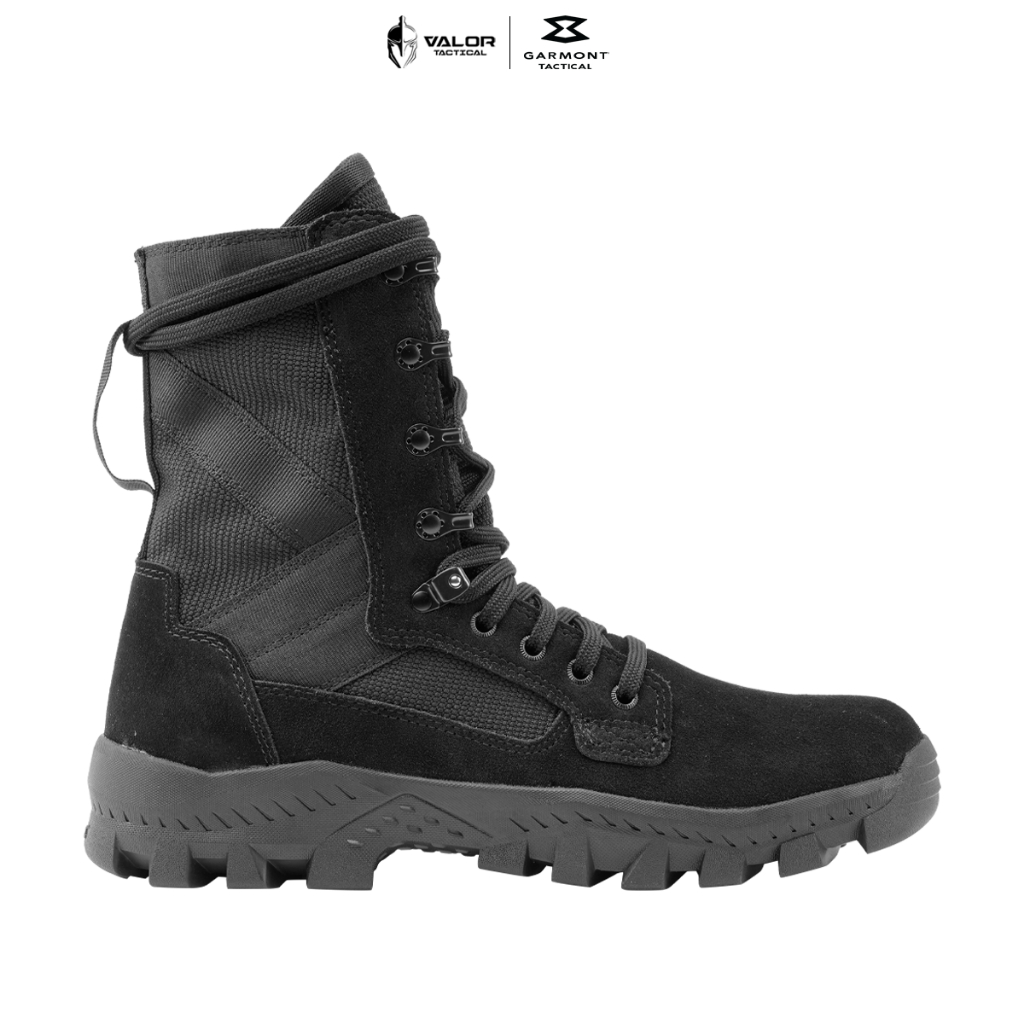 GARMONT -  T8 BIFIDA BE WIDE [Black] รองเท้าคอมแบท หนังกลับ บูทยาว หน้ากว้าง ระบายอากาศ น้ำหนักเบา Valor Tactical Store