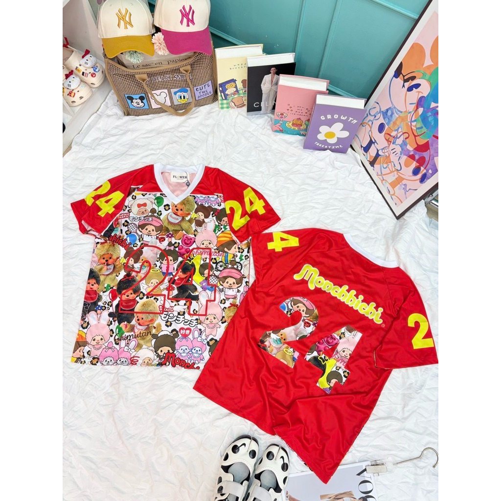 FW0240 เสื้อยืดผ้ากีฬา_oversizedอก44-46ย28 กระแสกำลังมา!!!