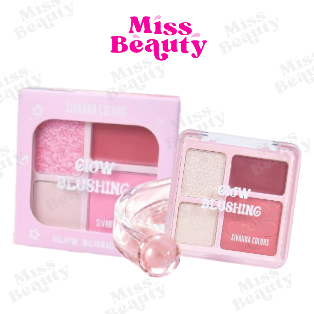 HF679 Sivanna Colors Glow Blushing ซีเวนน่า คัลเลอร์ส โกลว์ บลัชชิ่ง บลัชออน ครีมบลัช และไฮไลท์