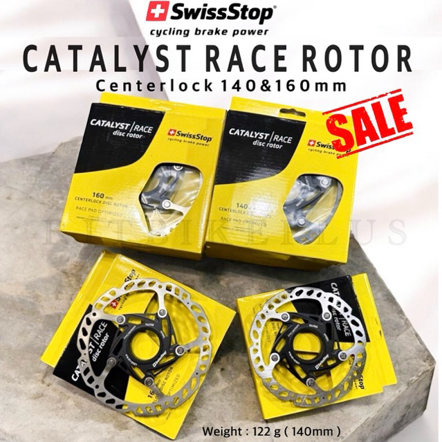 **Clearance Sale** ใบดิสจักรยาน SwissStop Catalyst Race Brake Rotor Centerlock 140mm&160mm (ไม่มีฝา)