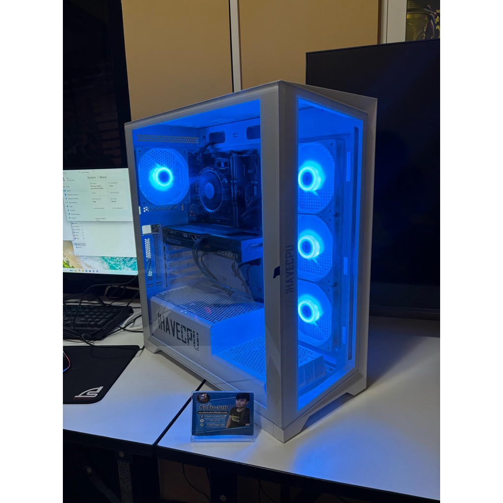 ขายคอมสเปคเทพสุดคุ้ม i5-12400F + RX 6600