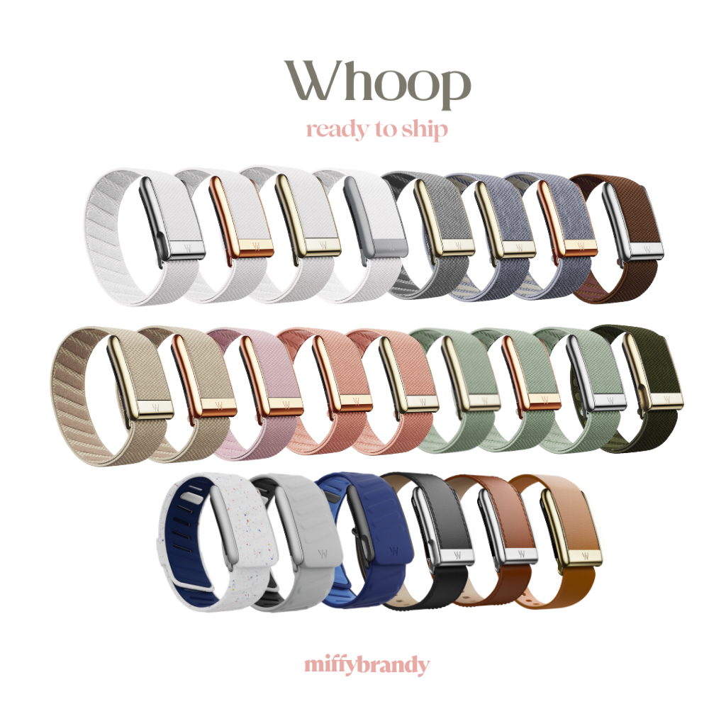 มีสีแรร์⚡️สายสำรอง WHOOP 5.0 / WHOOP MG 🇺🇸