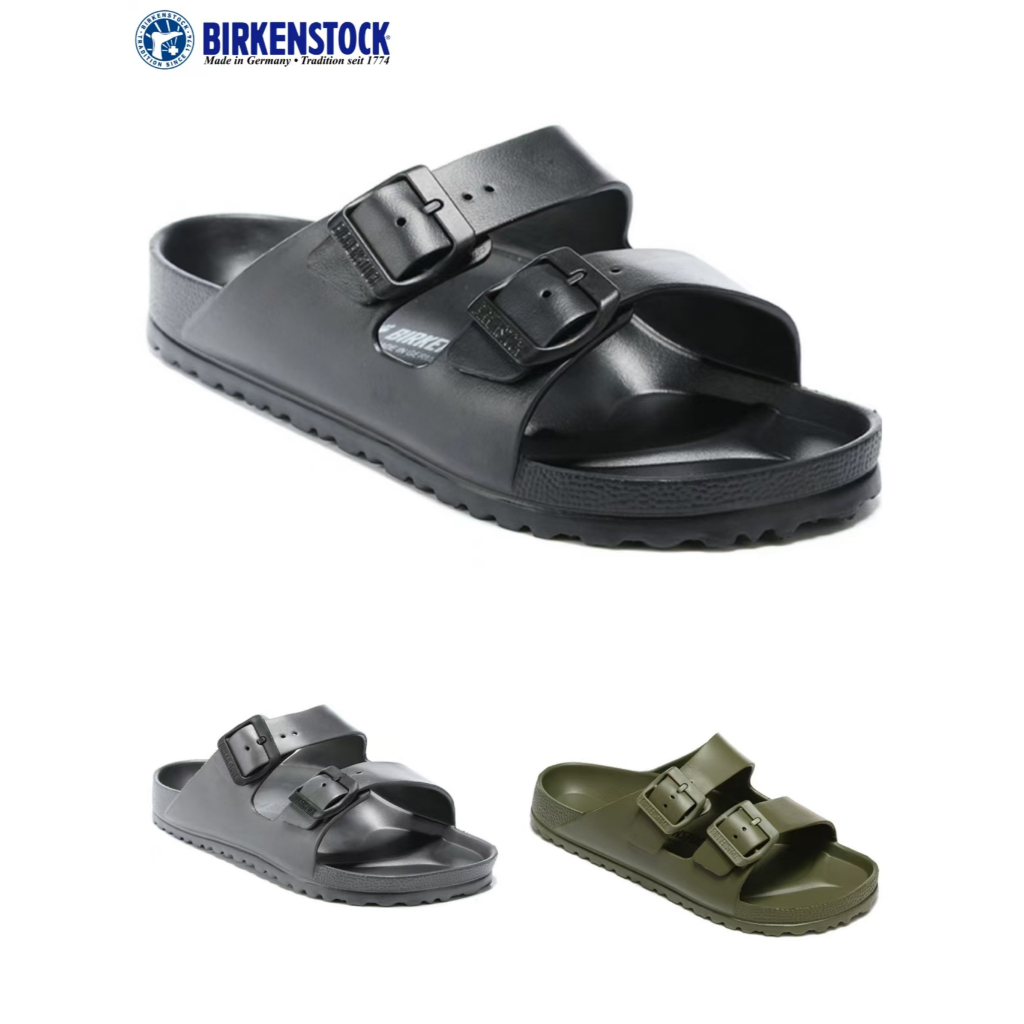 รองเท้าแตะ BIRKENSTOCK รุ่น Arizona EVA ระบายอากาศได้ดีและมีสไตล์ เหมาะสำหรับทั้งชายและหญิง เหมาะสำหรับกิจกรรมกลางแจ้ง (