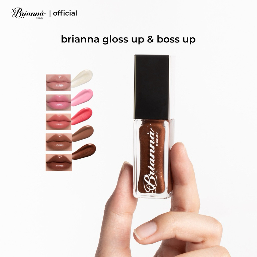 BRIANNA gloss up (บริอันน่า) ลิปกลอส เน้นบำรุงเติมปากอวบอิ่ม ไม่ทิ้งสเตนสี *อ่านคำอธิบายก่อนสั่งซื้อ!