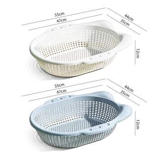 PetStern 55cm ที่นอนแมว ที่นอนสัตว์เลี้ยง ตะกร้าผัก สำหรับแมว ระบายอากาศ ทำความสะอาดง่าย จากวัสดุ PP