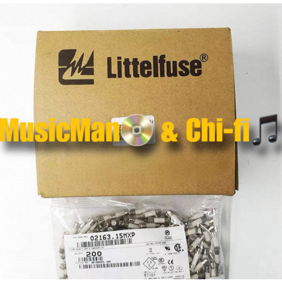 (ของแท้!) Littelfuse 5x20 F0.5A และ F10A fast blow ceramic fuse คุณภาพสูง