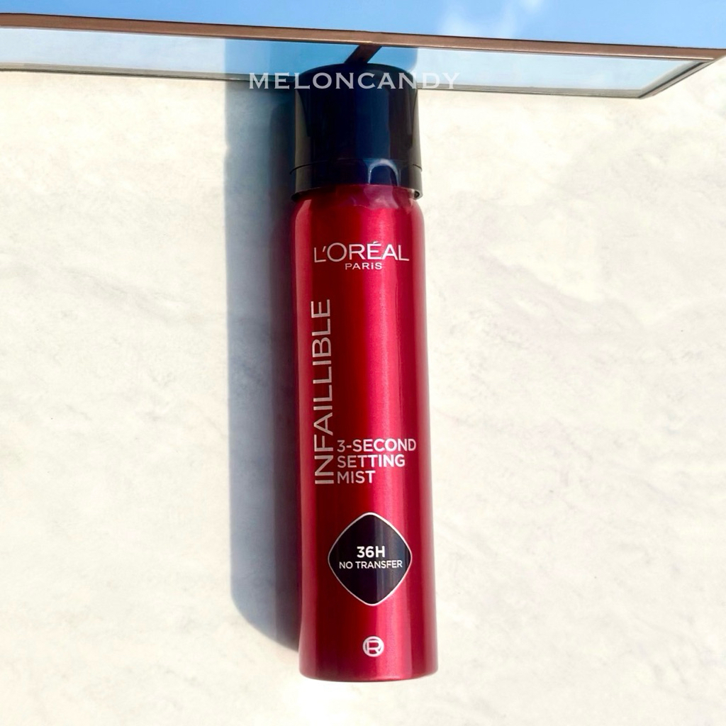 SALE🔥แท้💯% ลอรีอัล ปารีส LOreal Paris Infallible 3-Second Setting Mist 75ml สเปรย์ล็อกเมคอัพ แห้งทันทีใน 3 วินาที