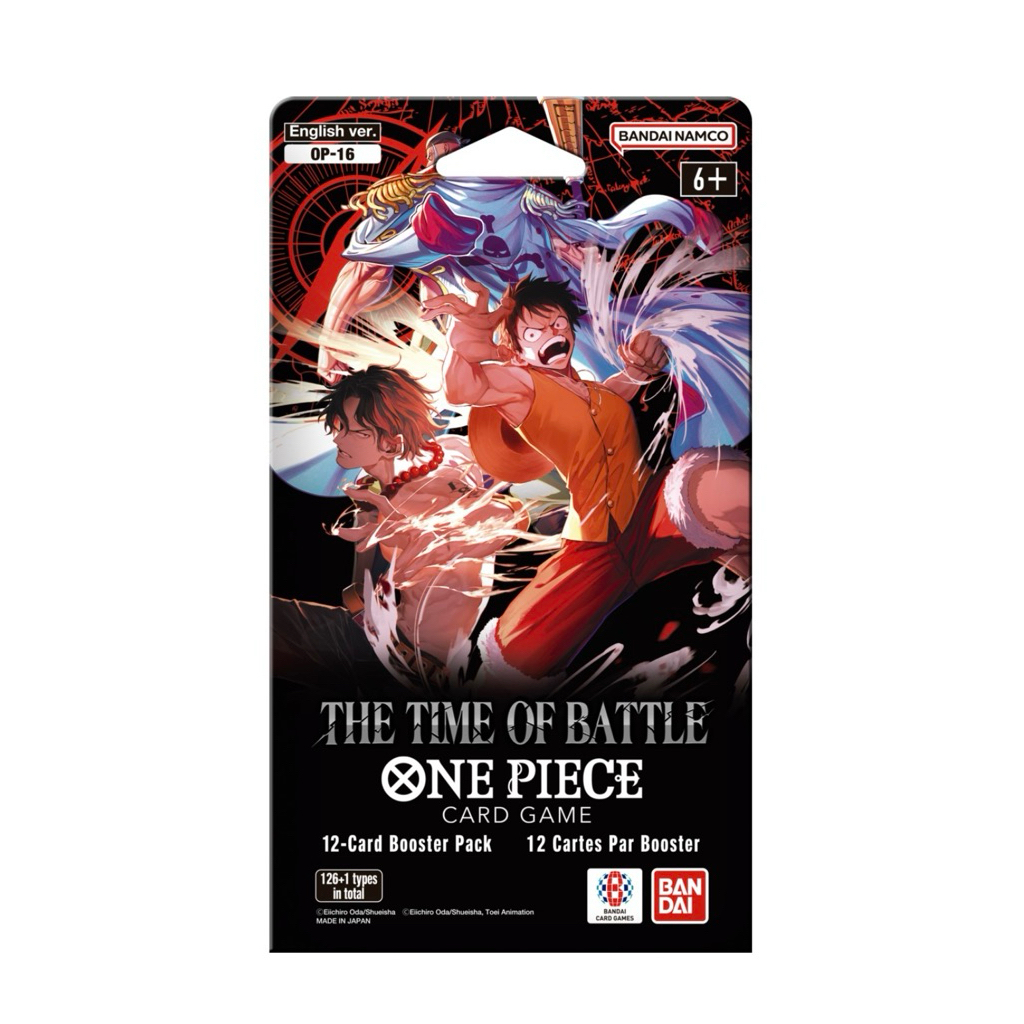 ❤️‍🔥พรี❤️‍🔥ภาษาอังกฤษ One piece OP16 Booster Pack 12 Cards การ์ดวันพีช พร้อมส่ง 13/6 จ้ะ