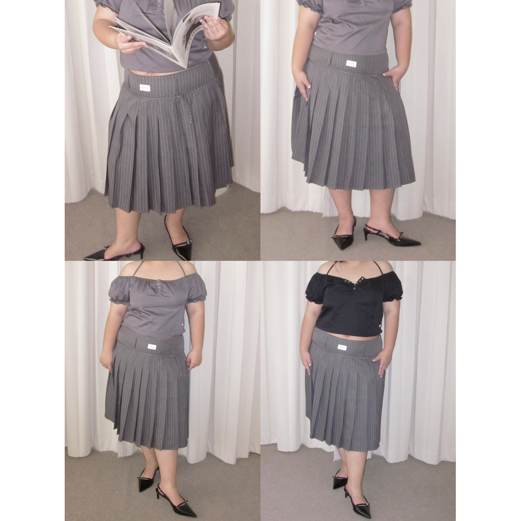Joliese | Giselle Pleated Skirt กระโปรงพลีทสาวอวบ