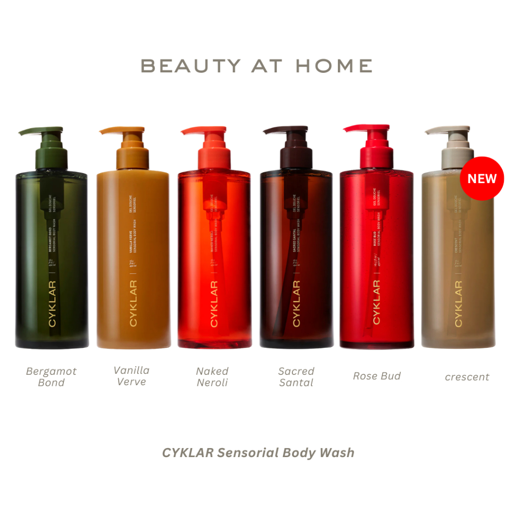 *พร้อมส่ง* CYKLAR Sensorial Body Wash 490ML (CHOOSE ONE SCENT)