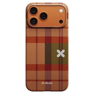 Pitaka เคสสำหรับ iPhone Air / 17 Pro / 17 Pro Max รุ่น Flora in Grid Edge Case