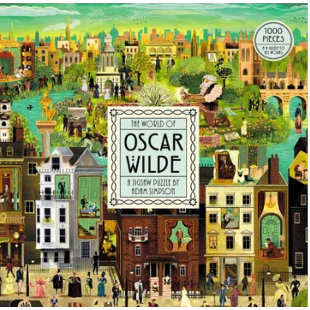 🧩 Laurence King – The World of Oscar Wilde 1000 Piece Puzzle (ของแท้)