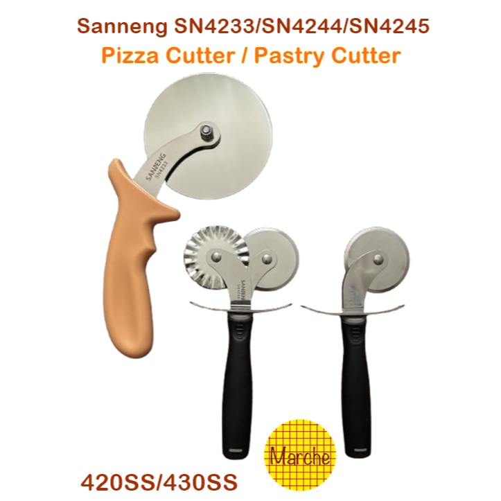 Sanneng SN4233 ที่ตัดพิซซ่า ที่ตัดแป้ง