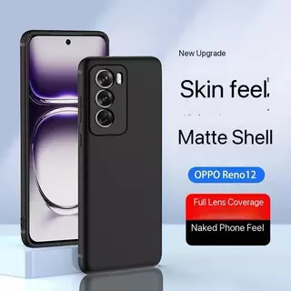 เคสชิลิโคน TPU กำมะหยี่ สำหรับ Oppo Reno12 Reno12Pro เคสกันกระแทก กำมะหยี่