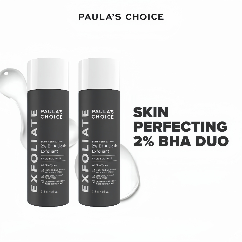 Paula’s Choice Skin Perfecting 2% BHA 118ml ทำความสะอาดรูขุมขนลึก ลดสิวอุดตัน