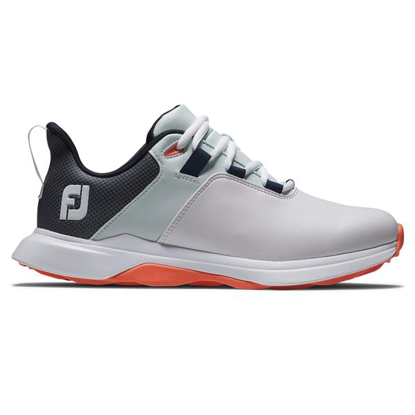 FJ Ladies ProLite Shoes White - Blue - Coral