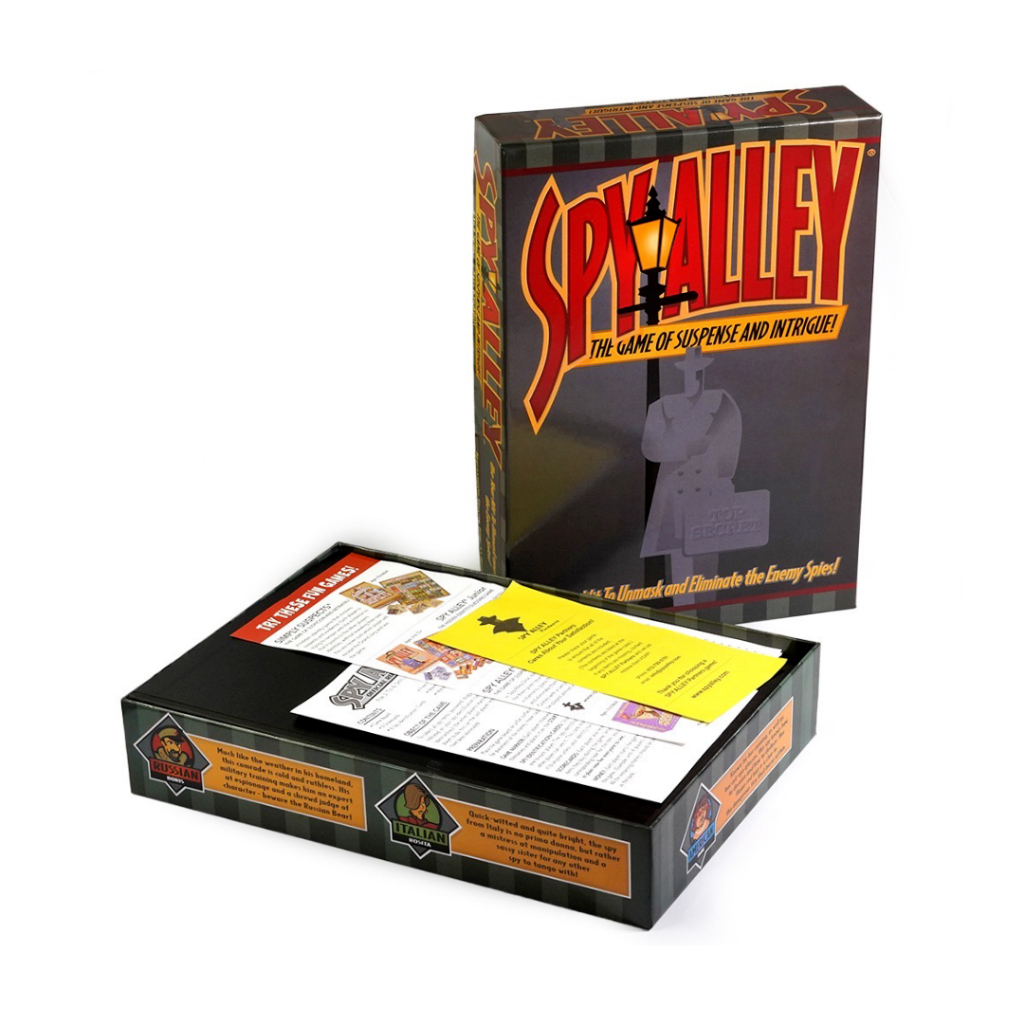 Spy alley Board game (English) - บอร์ดเกม สายลับ ภาษาอังกฤษ