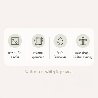 ปริ้นรูปจากไฟล์มือถือขนาด 2x3 รูปละ 1.5 บาท ❗️แถมฟรีซองใสทุกรุป 💯รับประกันสีสวยคมชัด