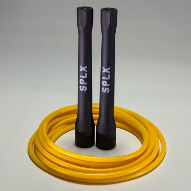 SPLX เชือกกระโดด SPEED ROPE PVC (UPGRADE 5MM.)Yello