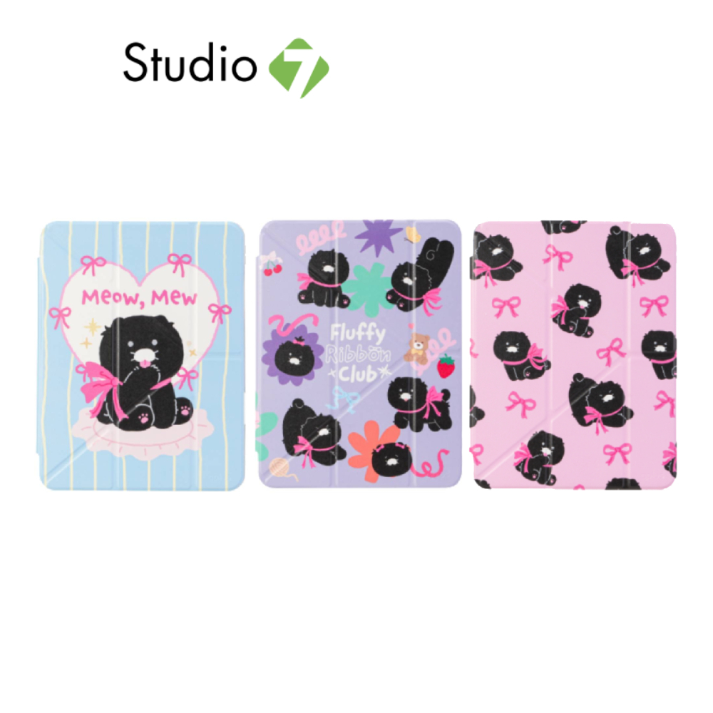 QPLUS x KAKAO Friends เคส iPad Y Model Fluffy Ribbon Club by Studio7