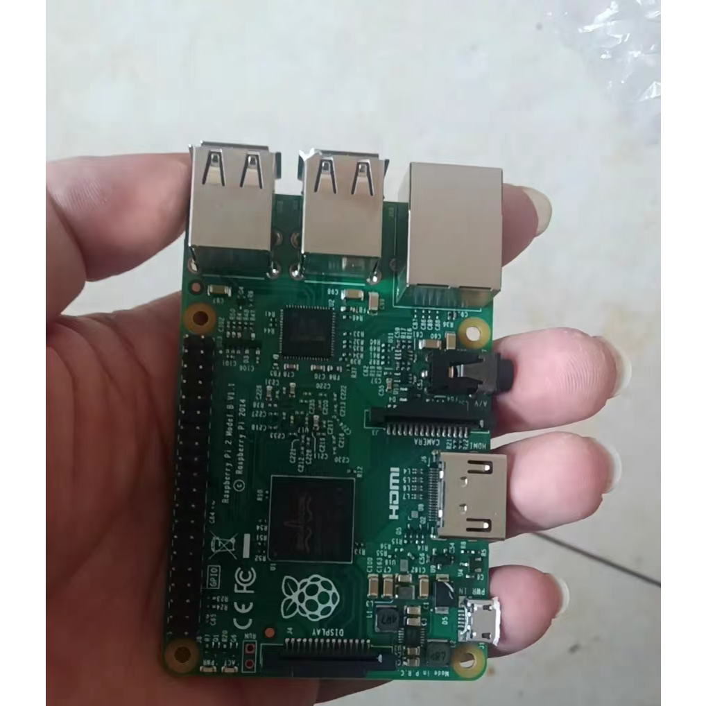 บอร์ด Raspberry Pi 2B สภาพ 90% | ใช้งานได้ปกติ | ไม่เคยซ่อม ไม่เคยแกะ | สภาพดี | พอร์ตครบ | บอร์ดคลาสสิกสำหรับพัฒนา