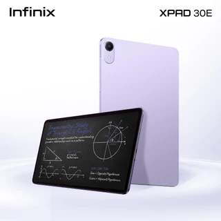 (New) Infinix XPAD 30E 128+4GB (ผสานRAMสูงสุด 8GB) จอใหญ่ 11" FHD+ ถนอมสายตา รองรับ 4G SIM Card และ Wi-Fi , AI ติวเตอร์