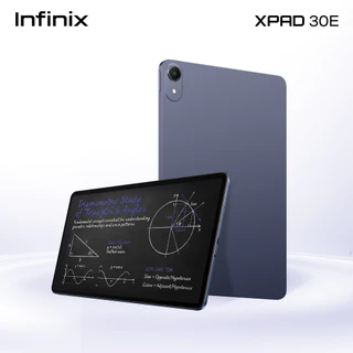 (New) Infinix XPAD 30E 128+4GB (ผสานRAMสูงสุด 8GB) จอใหญ่ 11" FHD+ ถนอมสายตา รองรับ 4G SIM Card และ Wi-Fi , AI ติวเตอร์