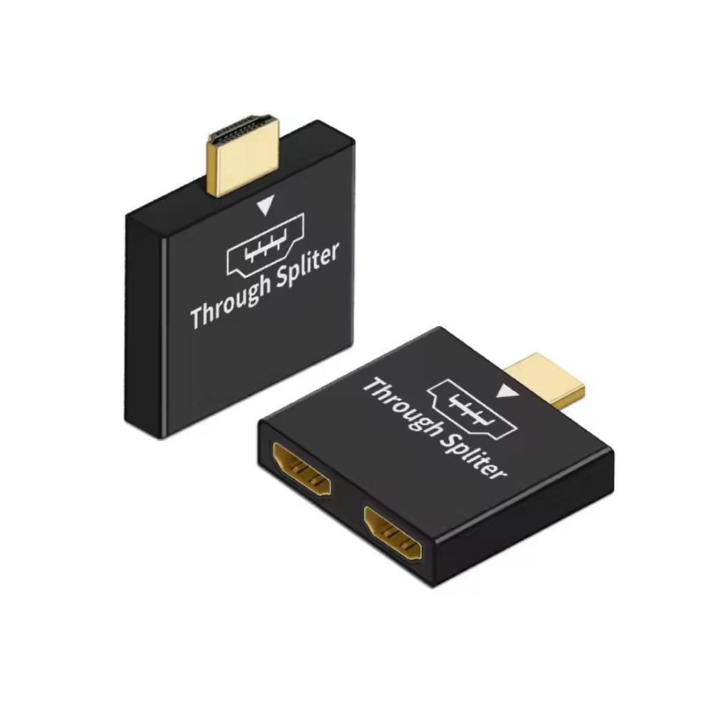 HDMI-เข้ากันได้กับ Dual หัวแปลงสัญญาณ HDMI HD DUAL OUTPUT Splitter Monitor อะแดปเตอร์1ถึง2 HDMI ตัวผ