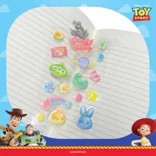 UNO สมุดริมด้าย A5 + สติกเกอร์ Toy Story ลิขสิทธิ์แท้