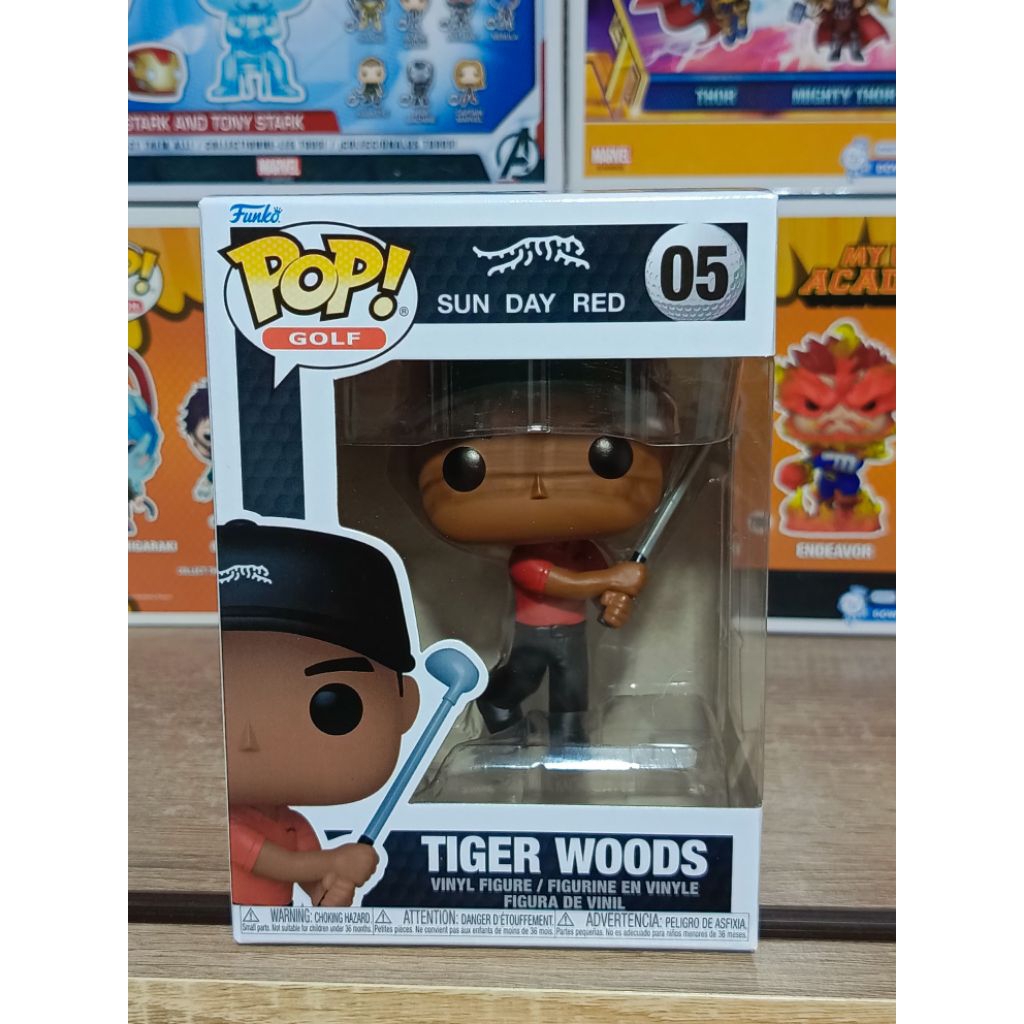 Funko Pop! : Sun Day Red - Tiger Woods