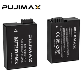 PUJIMAX ถ่านชาร์จ LP-E8 เครื่องชาร์จถ่าน แบตเตอรี่กล้อง For Canon EOS 550D 600D 650D 700D Kiss X4 X5 X6i X7i