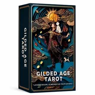 Gilded Age Tarot ไพ่ยิปซีแท้ธีมงานศิลปะ กระดาษ 3 มิติ Paper-Cutting ไพ่ยิปซี ไพ่ทาโรต์ Tarot Cards