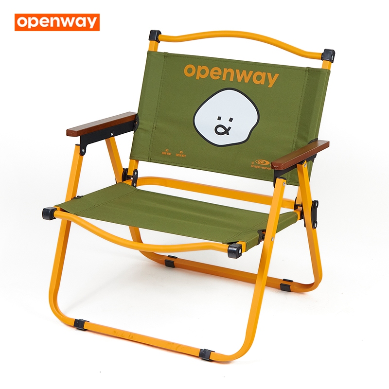 openway เก้าอี้แคมป์ปิ้ง [รุ่นเคอร์มิท] เก้าอี้สนาม เก้าอี้ปิคนิค เก้าอี้พับได้ น้ำหนักเบาพกพาง่าย