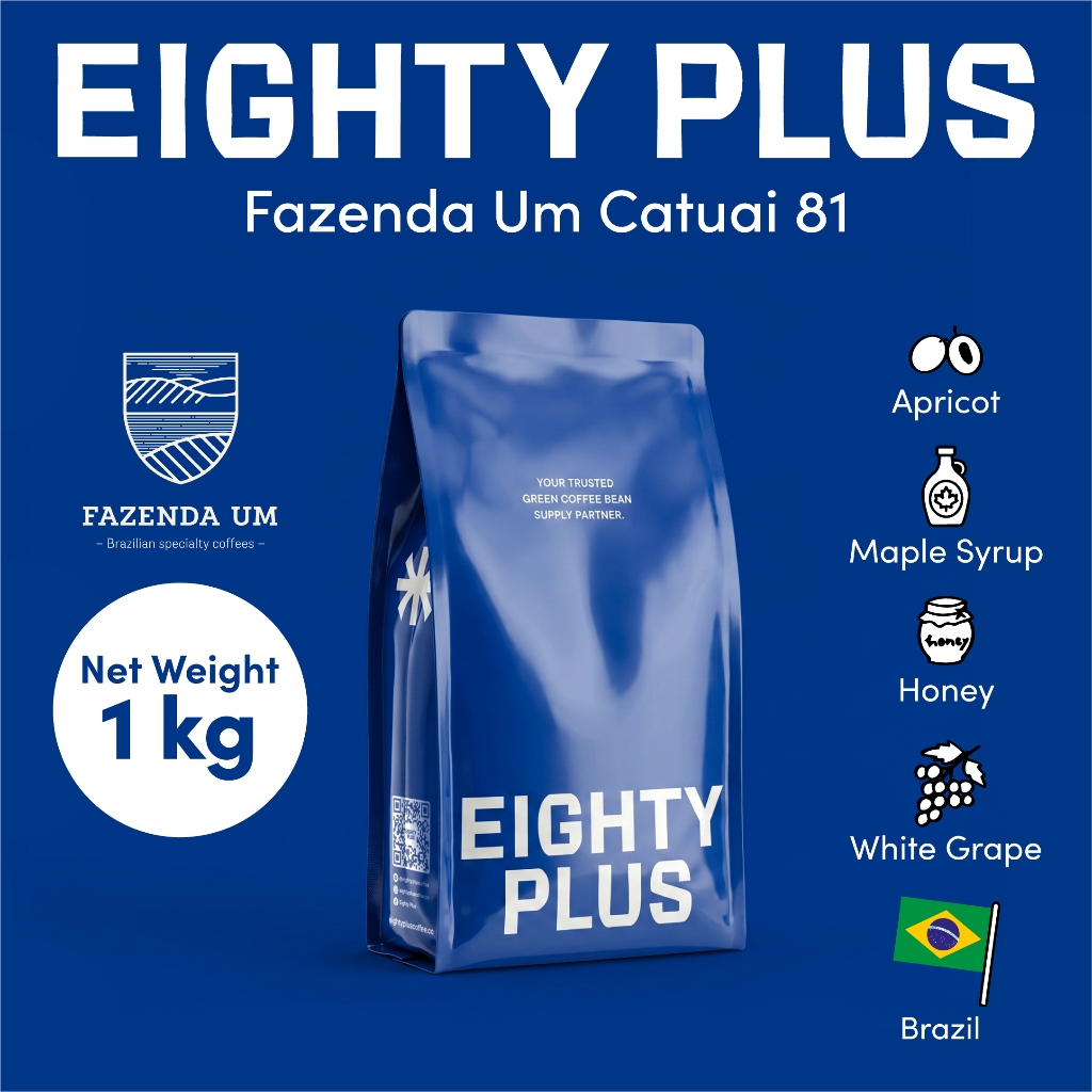 สารกาแฟบราซิล Brazil Fazenda-UM Coffee Catuai 81 I 80+