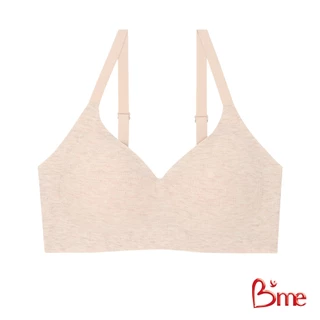 B'me เสื้อชั้นในไร้ขอบ level 2 ฟองกลาง รุ่น ME1A4X สีเทา สีนู้ด สีชมพู สีม่วง New M.7
