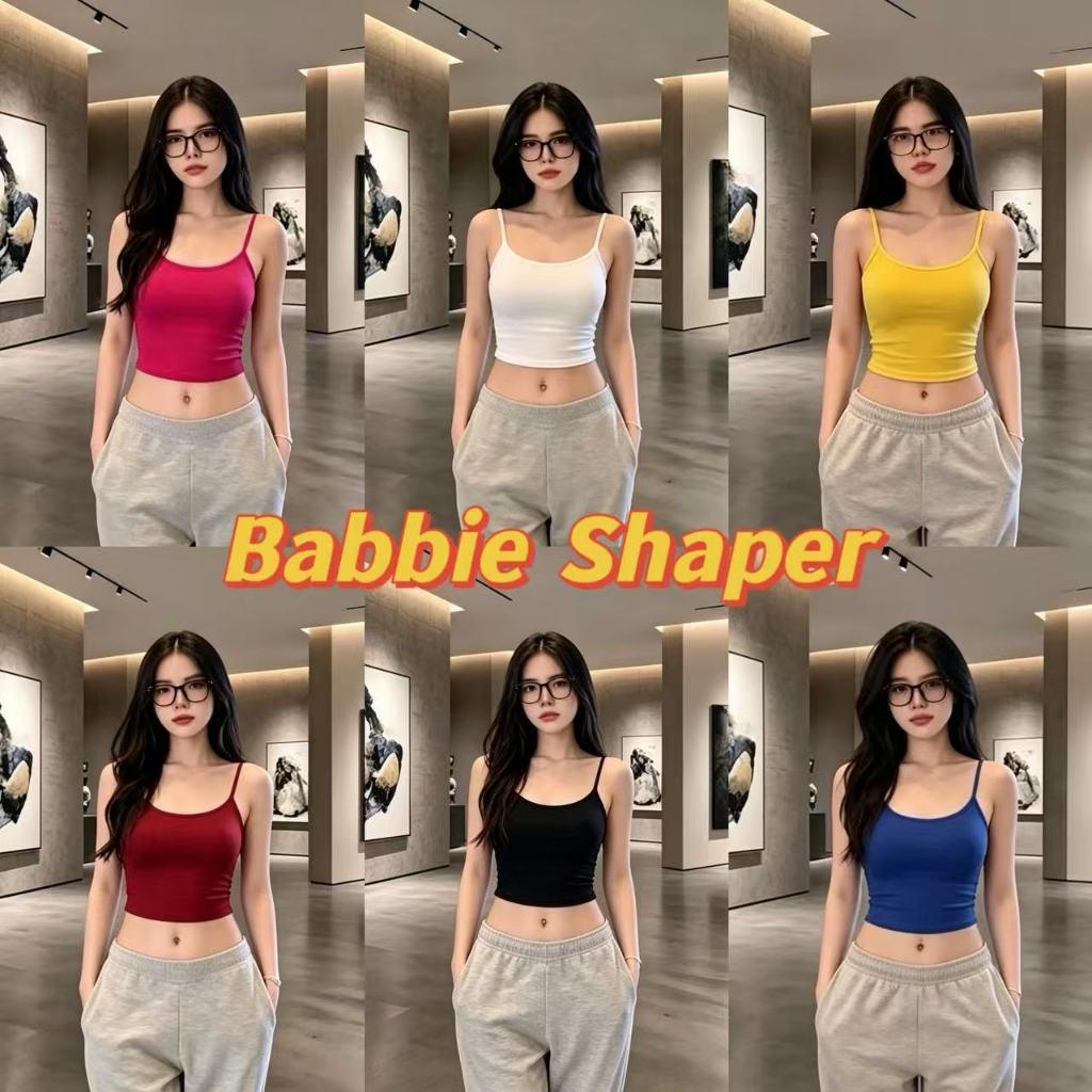 เสื้อกล้ามผู้หญิง เสื้อสายเดี่ยวเส้นเล็ก#759B สื้อผ้ามีความยืดหยุ่นสูง สีสวย ไร้ขอบ