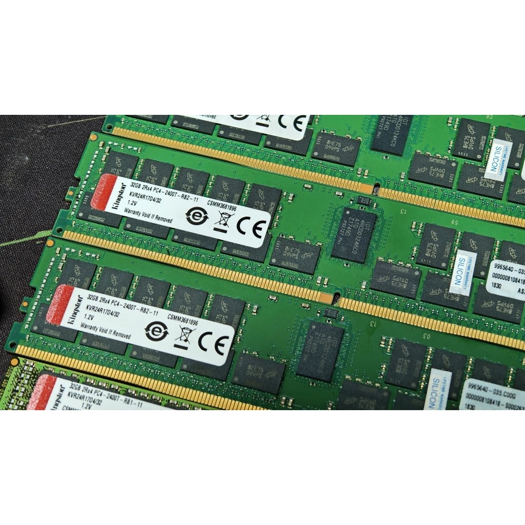 Ram Ecc 2Rx4 PC4 DDR4 32G Kington Bus 2400T