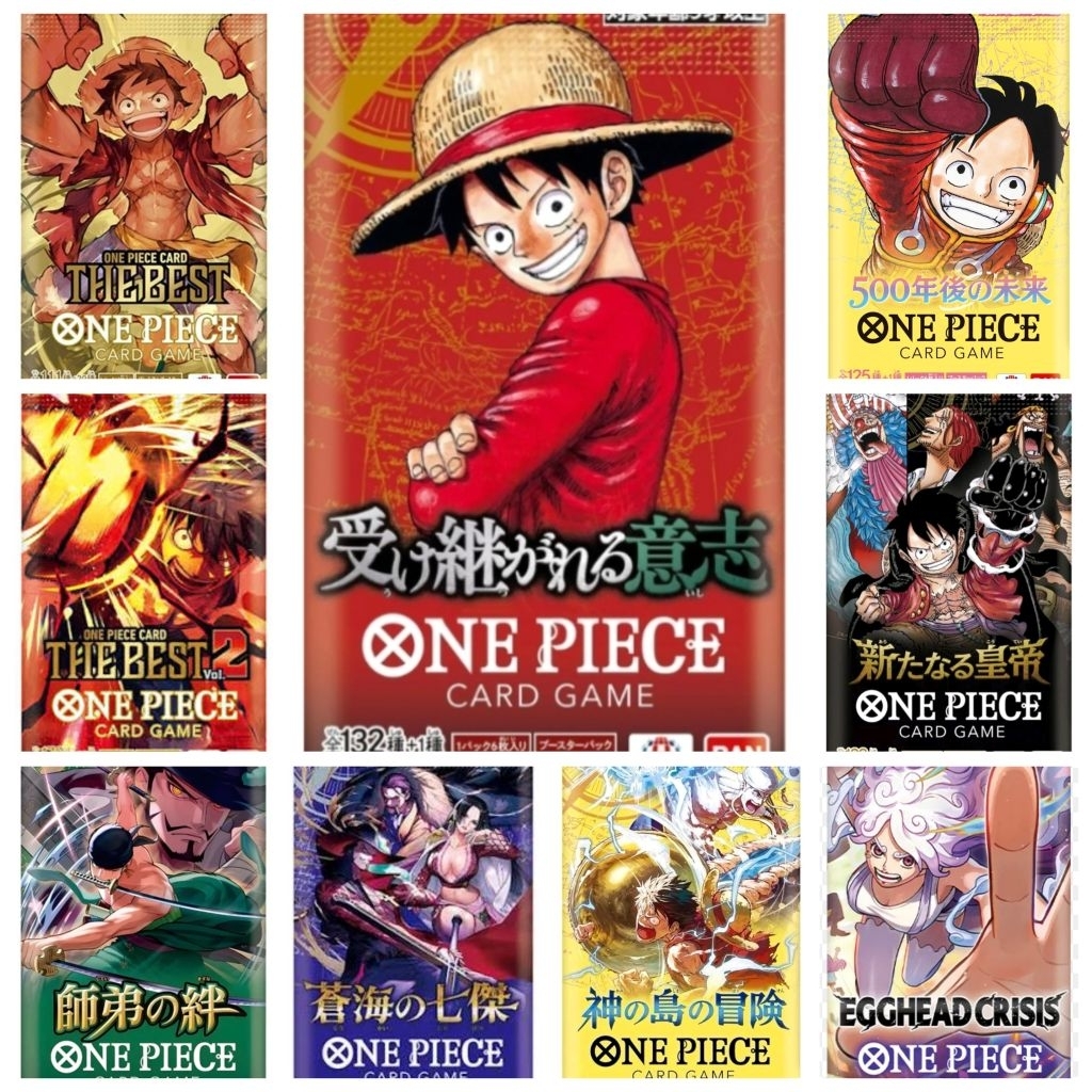 ONE PIECE CARD GAME หลากหลาย OP จาก JP ของแท้ 100%