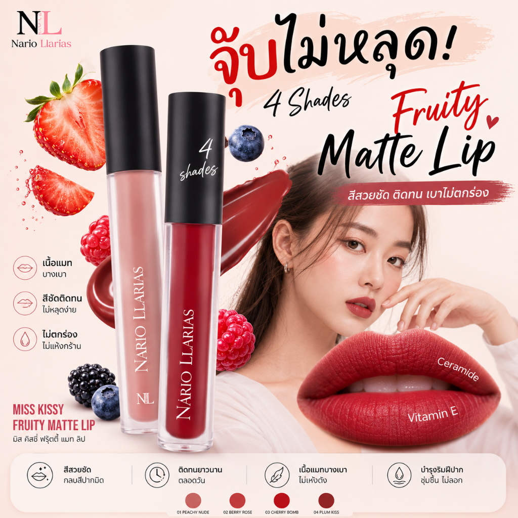 Nario Llarias - มิส คิสซี่ ฟรุตตี้ แมท ลิป (จุ๊บไม่หลุด)