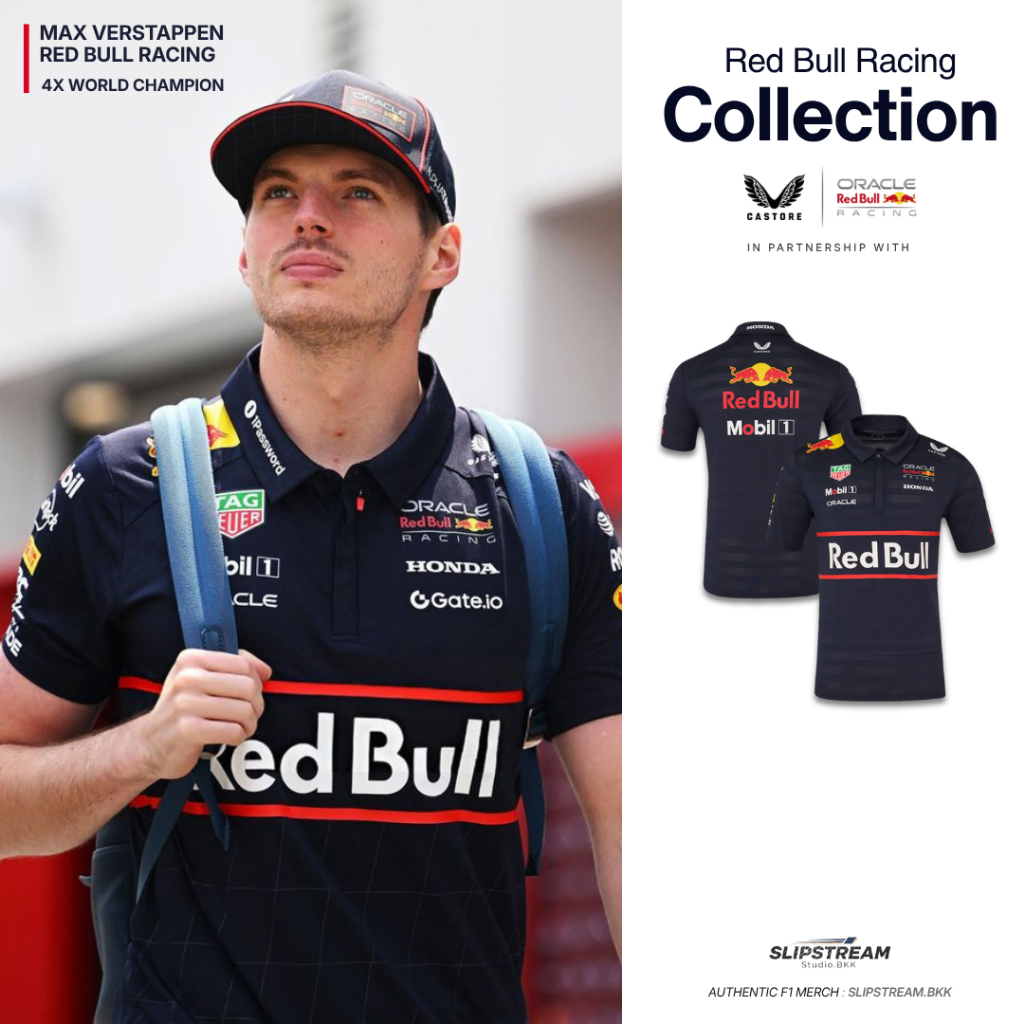 ( พร้อมจัดส่งจากไทย ) Red Bull Racing 2025 Team Polo